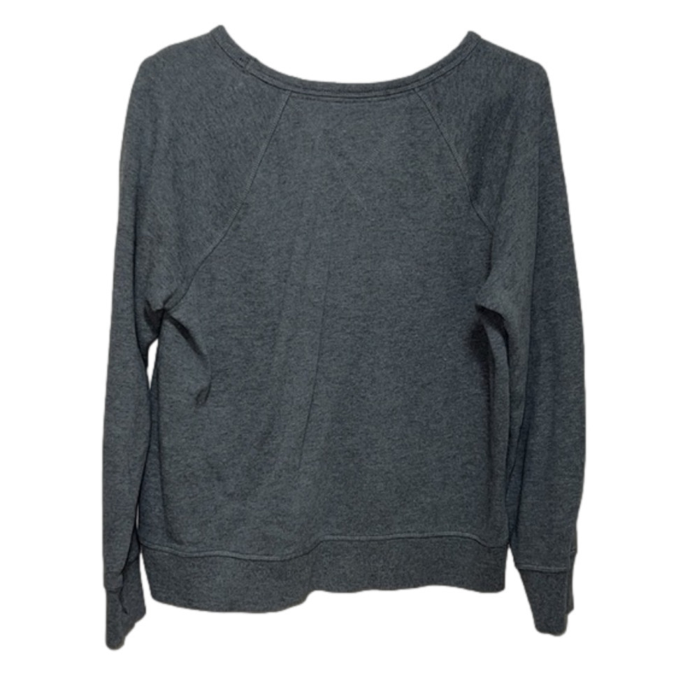 SIZE large grey solid grey tommy hilfiger sport crew neck - Picture 3 of 4